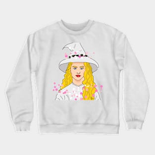 Bruxa branca Crewneck Sweatshirt